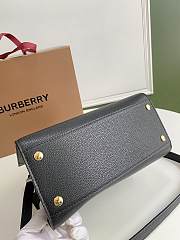 Burberry Title-Tyler Handbag Grained Leather Black – 26x13.5x20cm - 2