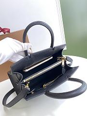 Burberry Title-Tyler Handbag Grained Leather Black – 26x13.5x20cm - 4