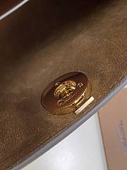 Burberry Society-Cerdy Clutch Bag Two-Tone Leather Brown - 31 x 7 x 18cm - 6