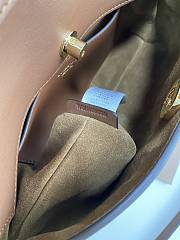 Burberry Society-Cerdy Clutch Bag Two-Tone Leather Brown - 31 x 7 x 18cm - 3