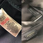 Burberry Camera Bag Tanned Leather Trim Black – 23x4.7x13cm - 2