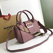 Burberry Buckle Handbag Mellow Grained White Pink – 7971 - 23 x 14 x 19cm - 5