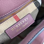 Burberry Buckle Handbag Mellow Grained White Pink – 7971 - 23 x 14 x 19cm - 2