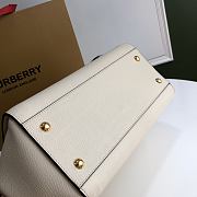 Burberry Buckle Handbag Mellow Grained White – 0221 – 30x17.5x27.5cm - 2