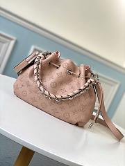 Louis Vuitton Muria Bucket Bag Calfskin Monogram Pink - M55798 - 25.0 x 25.0 x 20.0 cm - 1