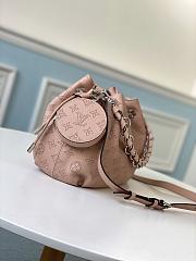 Louis Vuitton Muria Bucket Bag Calfskin Monogram Pink - M55798 - 25.0 x 25.0 x 20.0 cm - 4