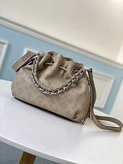 Louis Vuitton Muria Bucket Bag Calfskin Monogram Grey - M55798 - 25.0 x 25.0 x 20.0 cm - 1