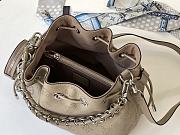 Louis Vuitton Muria Bucket Bag Calfskin Monogram Grey - M55798 - 25.0 x 25.0 x 20.0 cm - 6