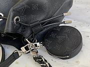 Louis Vuitton Muria Bucket Bag Calfskin Monogram Black - M55798 - 25.0 x 25.0 x 20.0 cm - 5