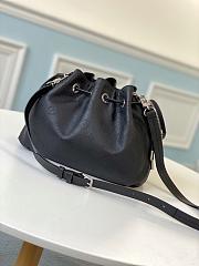 Louis Vuitton Muria Bucket Bag Calfskin Monogram Black - M55798 - 25.0 x 25.0 x 20.0 cm - 2