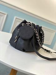 Louis Vuitton Muria Bucket Bag Calfskin Monogram Black - M55798 - 25.0 x 25.0 x 20.0 cm - 3