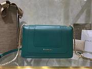 Bvlgari Serpenti Forever Chain Wallet Green – 38102 – 22x13x6cm - 3