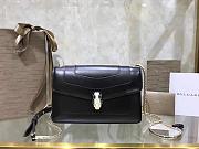 Bvlgari Serpenti Forever Chain Wallet Black – 38102 – 22x13x6cm - 1
