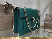 Bvlgari Serpenti Forever Shoulder Bag Green – 35362 – 28x19x8cm - 4