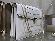 Bvlgari Serpenti Forever Shoulder Bag White – 35362 – 28x19x8cm - 6