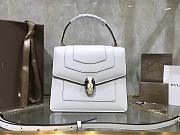 Bvlgari Serpenti Forever Crossbody Bag White  – 38329 – 20x16x9cm - 1