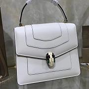 Bvlgari Serpenti Forever Crossbody Bag White  – 38329 – 20x16x9cm - 6