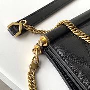 Givenchy GEM Bag In Diamond Quilted Leather Black – 29921 – 28x19x3cm  - 2