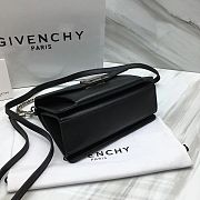 Givenchy Handbag Black Silver Hardware – 22x14x8cm  - 4