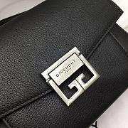 Givenchy Handbag Black Silver Hardware – 22x14x8cm  - 3