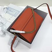 Givenchy Handbag Orange/Yellow Gold Hardware – 22x14x8cm  - 5