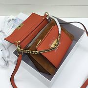 Givenchy Handbag Orange/Yellow Gold Hardware – 22x14x8cm  - 4