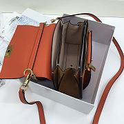 Givenchy Handbag Orange/Yellow Gold Hardware – 22x14x8cm  - 3