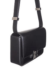 Givenchy 4G Medium Bag In Black Silver Buckle – P98895 - 16x12x6cm  - 5