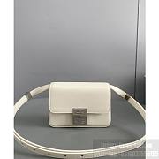 Givenchy 4G Small Bag In White Silver Buckle – 23823 - 16x12x6cm  - 6