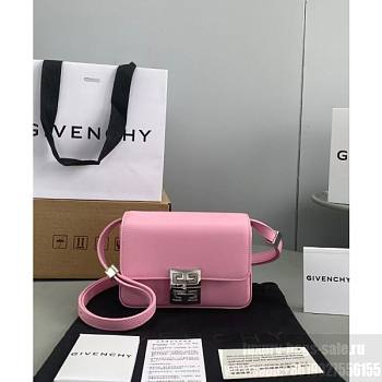 Givenchy 4G Small Bag In Pink Silver Buckle – 23823 - 16x12x6cm 