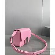 Givenchy 4G Small Bag In Pink Silver Buckle – 23823 - 16x12x6cm  - 3