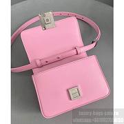 Givenchy 4G Small Bag In Pink Silver Buckle – 23823 - 16x12x6cm  - 2