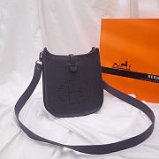 Hermes Evelyn Iron Grey Hand-sewn - 17cm - 1