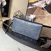 Louis Vuitton Zipper Wallet Monogram Empreinte leather - M80958 - 19.5X10cm - 5