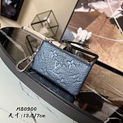 Louis Vuitton Key Pouch Monogram Empreinte leather - M80900 - 13.5 x 7 x 1.5 cm  - 1