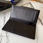 Louis Vuitton Brazza Wallet Monogram Empreinte leather Black - M69038 – 19x10x2cm - 5
