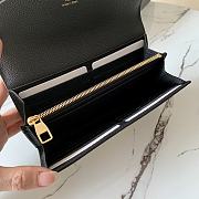 Louis Vuitton Flap Wallet Monogram Empreinte leather Black - M61182 – 19x10x2cm - 5