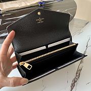 Louis Vuitton Flap Wallet Monogram Empreinte leather Black - M61182 – 19x10x2cm - 4