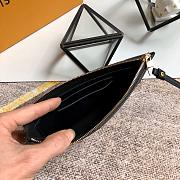 Louis Vuitton Mélanie BB clutch Empreinte leather Black - M68712 – 19x10x0.3cm - 3