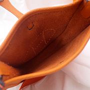 Hermes Evelyn Orange Hand-sewn - 17cm - 2