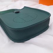 Hermes Evelyn Malachite Green Hand-sewn - 17cm - 2