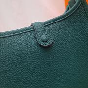 Hermes Evelyn Malachite Green Hand-sewn - 17cm - 5