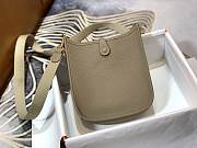Hermes Evelyn Mini Beige K Gold-plated Hardware Hand-Stitched Wax Thread All-Steel  – 980880 - 17x18x7cm - 6