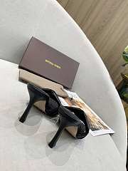 Bottega Veneta Intrecciato Mule Sandals Nero Black - 5