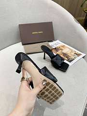 Bottega Veneta Intrecciato Mule Sandals Nero Black - 4