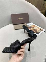 Bottega Veneta Intrecciato Mule Sandals Nero Black - 2