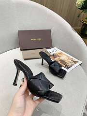 Bottega Veneta Intrecciato Mule Sandals Nero Black - 3