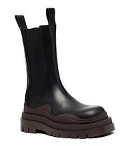 Kitlife Bottega Veneta Lug Chunky Sole Boots Brown - 4