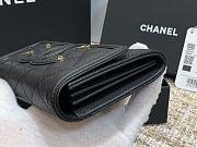 Chanel Wallet Grain Leather Black - 84447 – 15cm  - 5