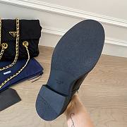 Kitlife.ru Prada Boots Brushed leather laced booties Black  - 6